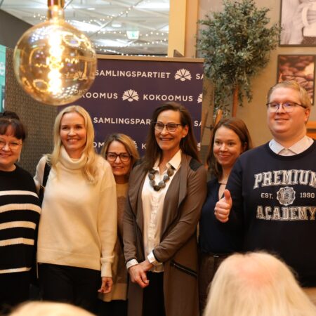 Aura Salla vieraili Vaasassa ja Laihialla