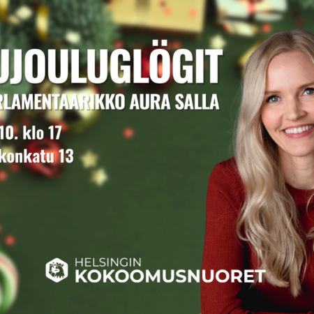 Pikkujouluglögit Helsingissä torstaina 29.10.
